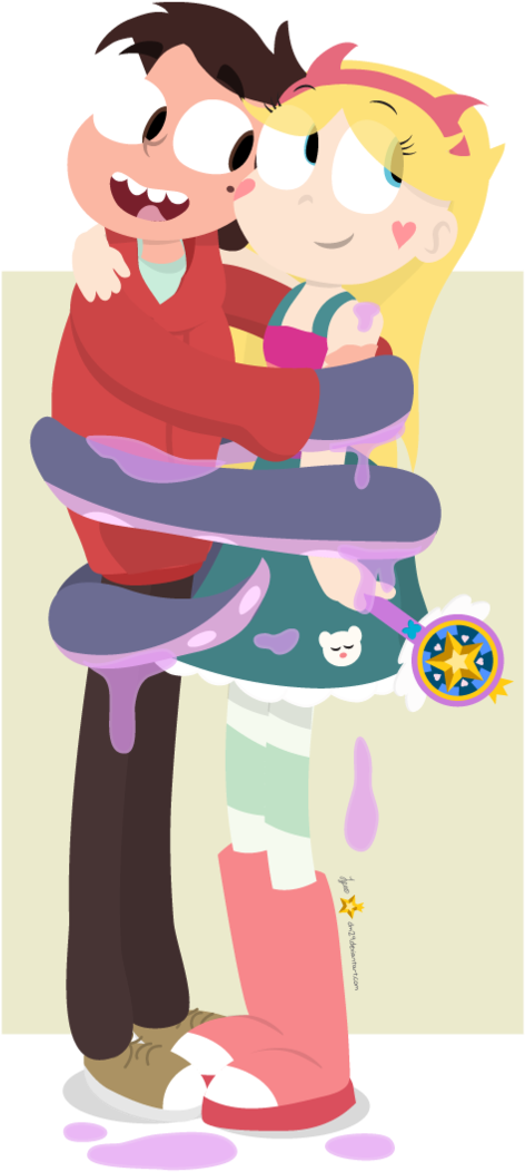 Monster Hug By Dm29 - Digital Art (697x1145)