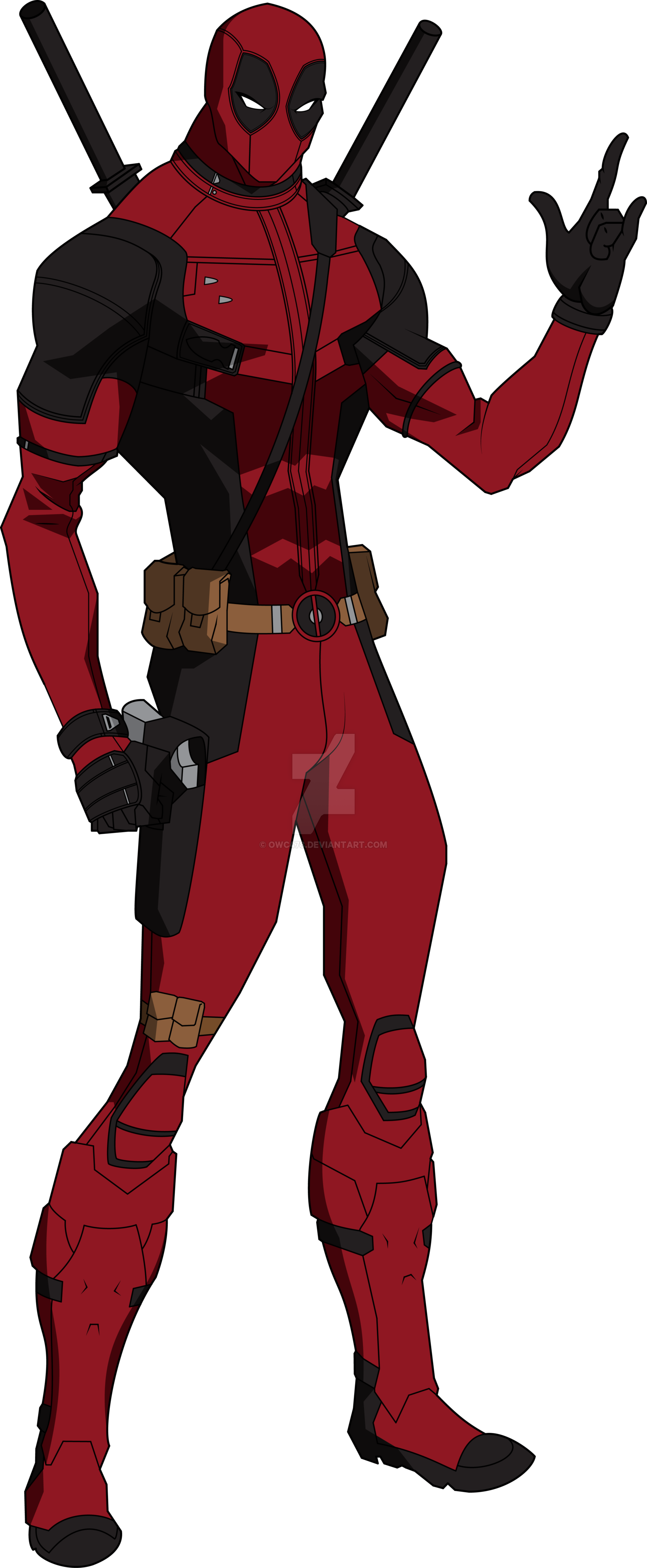 Deadpool- Cinematic By Owc478 - Deadpool Bourassa Style (1600x3876)