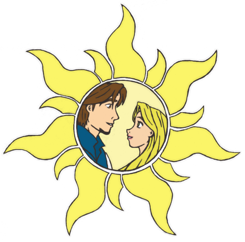 Pin Tangled Sun Clip Art - Tangled (800x792)