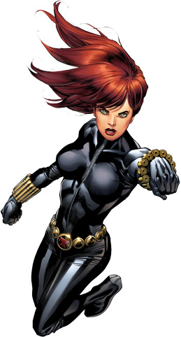 Pin By Bernard Strawberry On Heroes - Natasha Romanoff Comic Png (259x482)