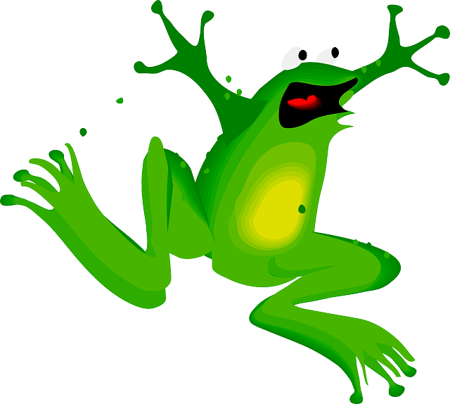 Nemo / Pixabay - Frog Clip Art (640x574)