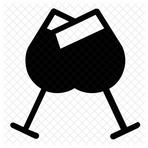 Toast Icon - Cocktail Symbol Png (512x512)
