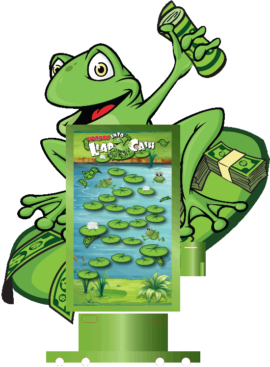 Leap Into Cash - Cartoon (550x748)