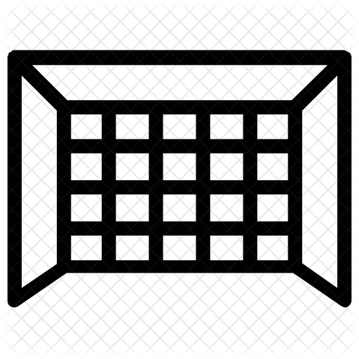 Football Icon - Goal Football Png Black (512x512)