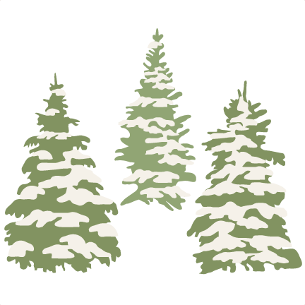 Free Winter Tree With Snow Clip Art - Scalable Vector Graphics (432x432)