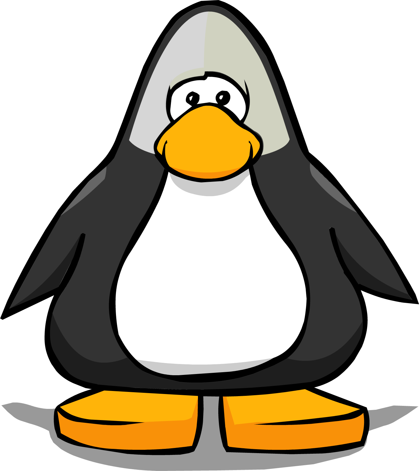 White Face Paint From A Player Card - Club Penguin Bling Bling Necklace (1380x1554)