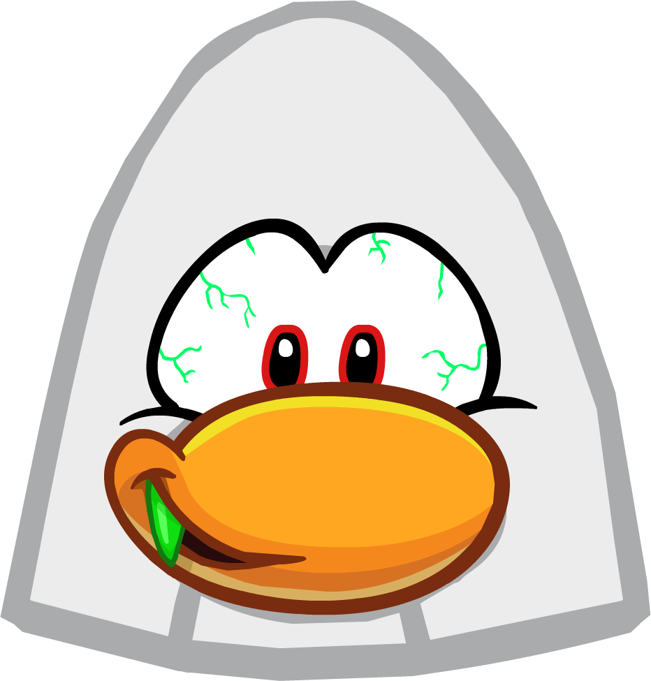 Count Mask - Club Penguin All Makeup (932x975)