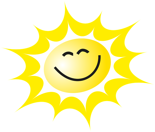 The Sun, A Smile, The Rays, Yellow, Sweetheart, Summer - Max L Lingo, Dds (640x546)