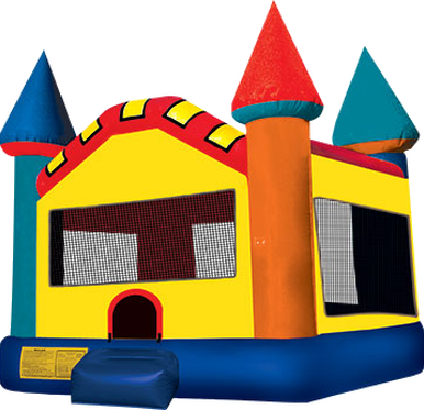 Party Services By Dougherty's - Castle 2 Bounce House (386x373)