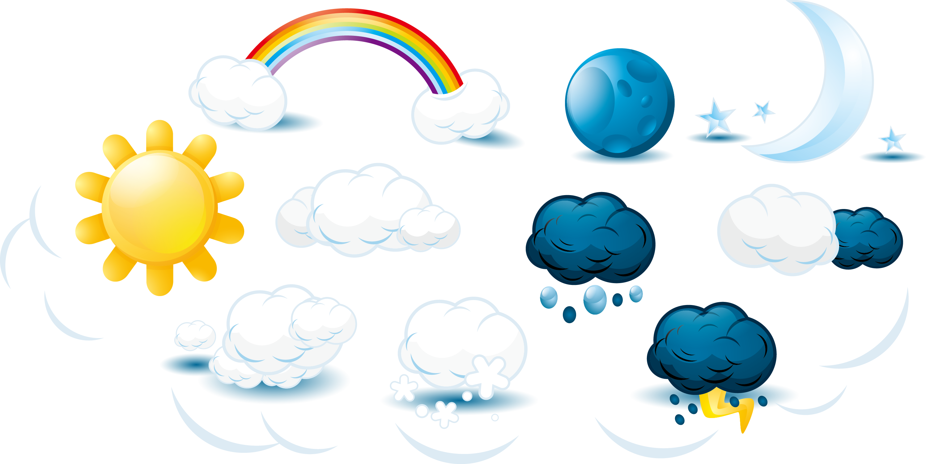 Weather Forecasting Cloud - Tormentas Electricas Animadas Png (2996x1503)