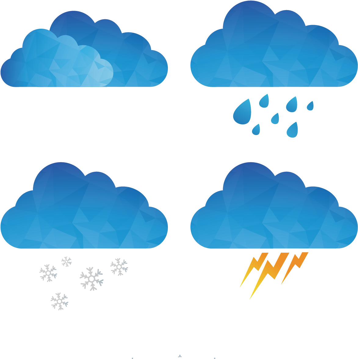 Cloud Rain Euclidean Vector Drawing - Vector Cloud Png Transparent (1189x1381)