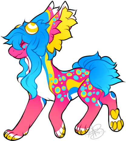 [commission] Ych Fruity Pebbles By Alarmed-dingoes - Cartoon (634x500)