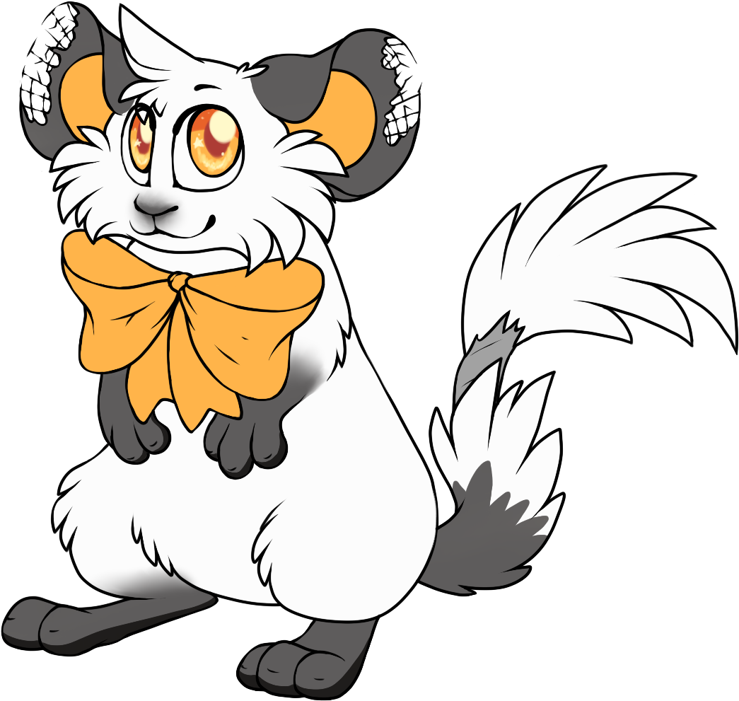 Robotic Chinchilla Gender - Cartoon (1081x997)
