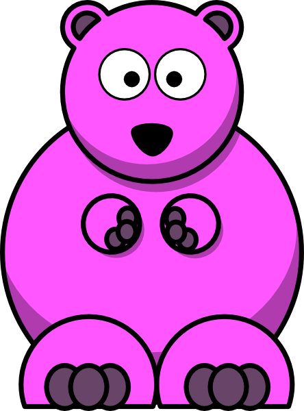 Cartoon Polar Bear (444x600)