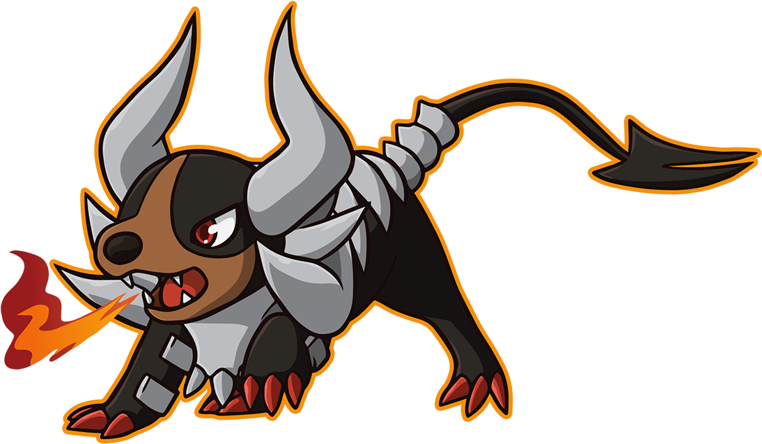 Trainer Or Team - Mega Houndoom (1104x642)