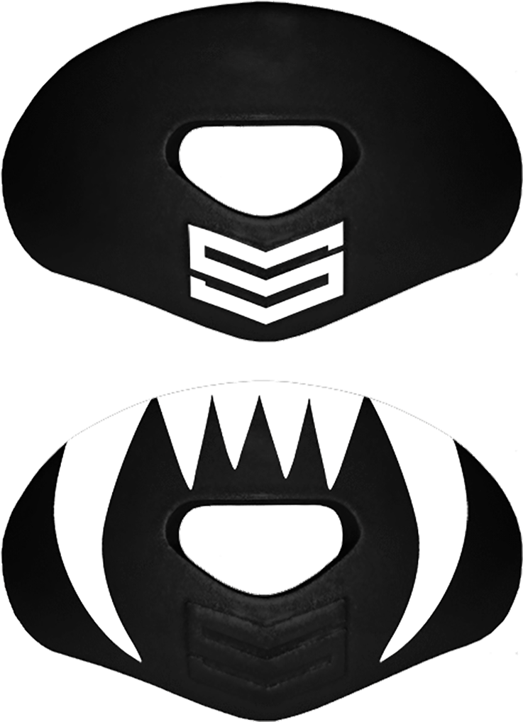 Fangs Clipart Mouth Guard - Soldier Sports Royal Blue 2-pack, Fang (1060x1060)