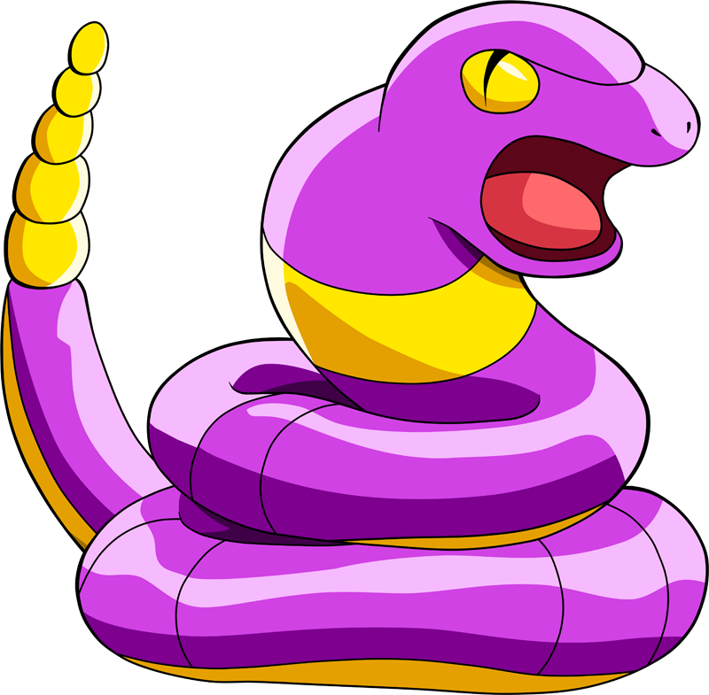 Shiny Ekans Pokédex - Shiny Ekans (800x785)