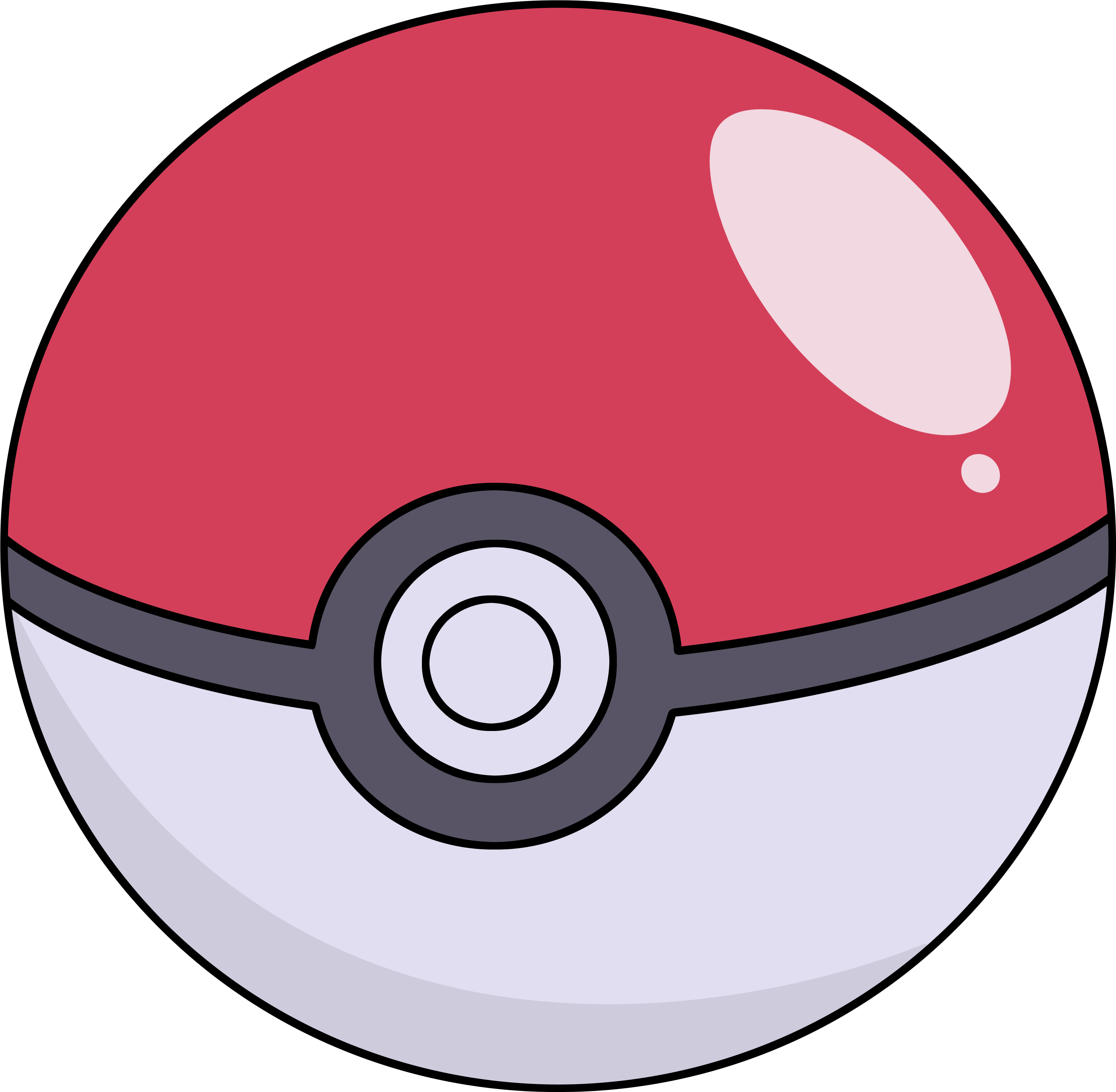 Poke Ball By Adfpf1 - Render Of A Pokeball (4000x3911)