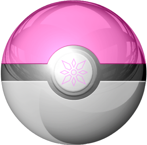 Crest Of Light Pokeball Request Test 1 By Kalel7 - Pink And Purple Pokeball (520x520)