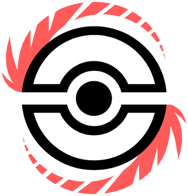 Fancy Pokeball Logo Thing By Bunni89 - Rudolph De Harak Art (367x383)