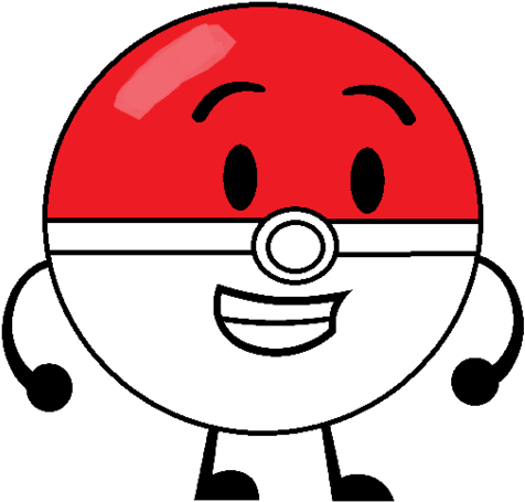 Pokeball Png File - Inanimate Insanity Paper (525x480)