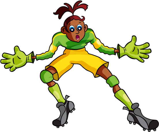 Les Couleurs De L'uniforme De Cette Joueuse Font Penser - Child (600x460)