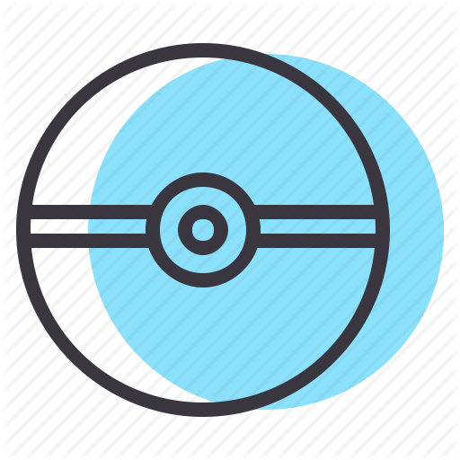 Pokeball, Pokemon Ball Png Images Free Download - Car Steering Wheel White Icon Png (512x512)