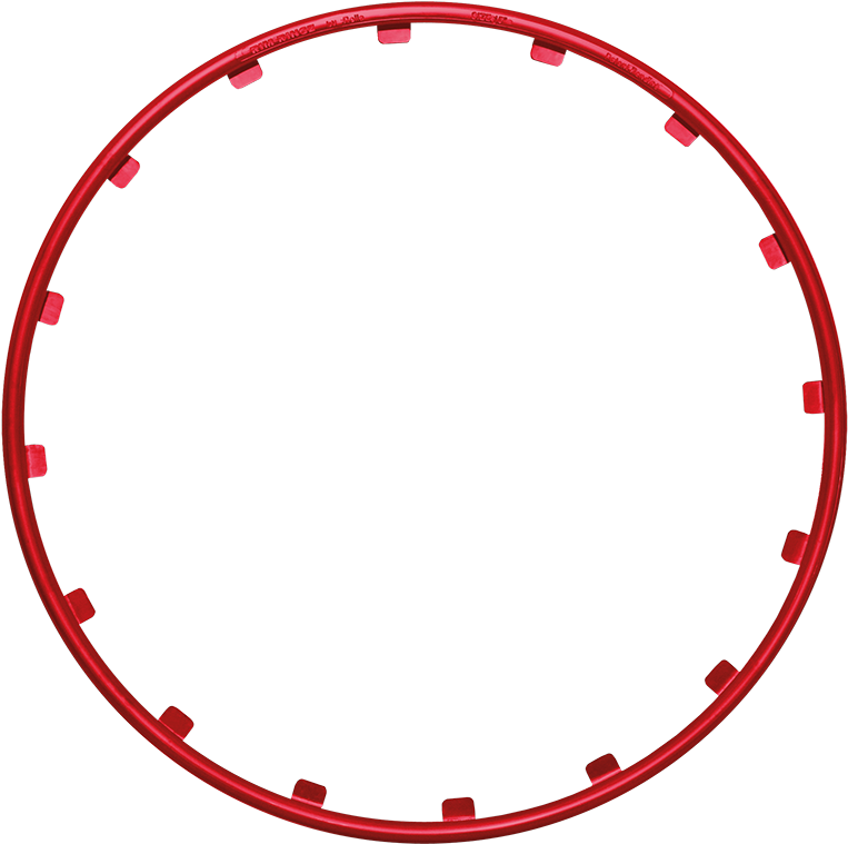 Rim Protector Race Red Rim Ringz - Wheel Rim Protectors (800x800)