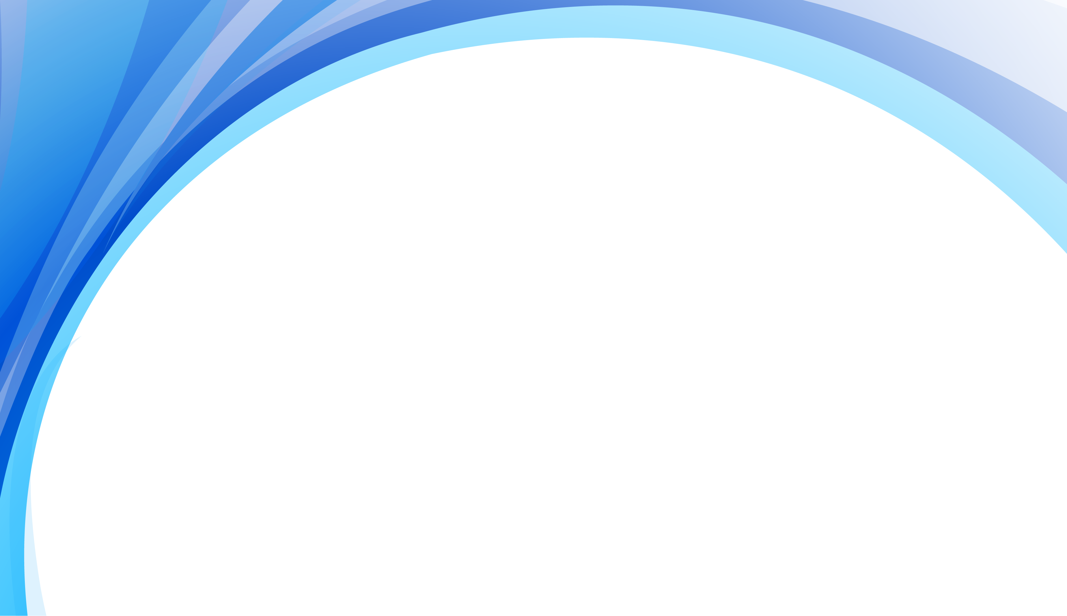 Arc Blue Gradient Wavy Lines - Circle (3696x2136)