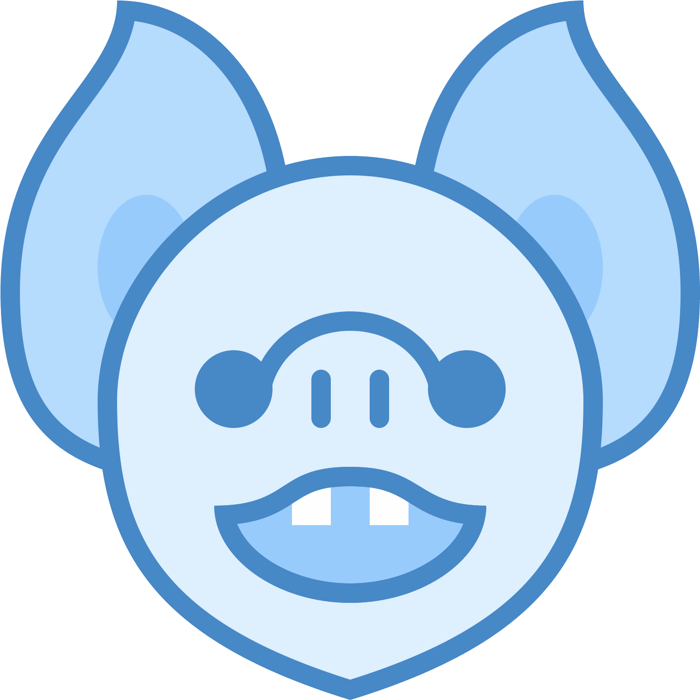Computer Icons Smiley Download Clip Art - Bat (1600x1600)