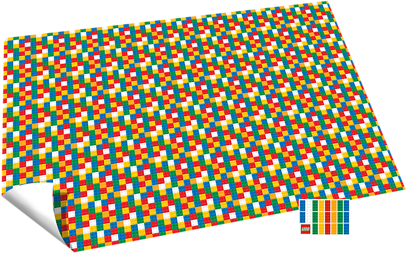 Lego Classic Gift Wrap - Lego Geschenkpapier (800x600)
