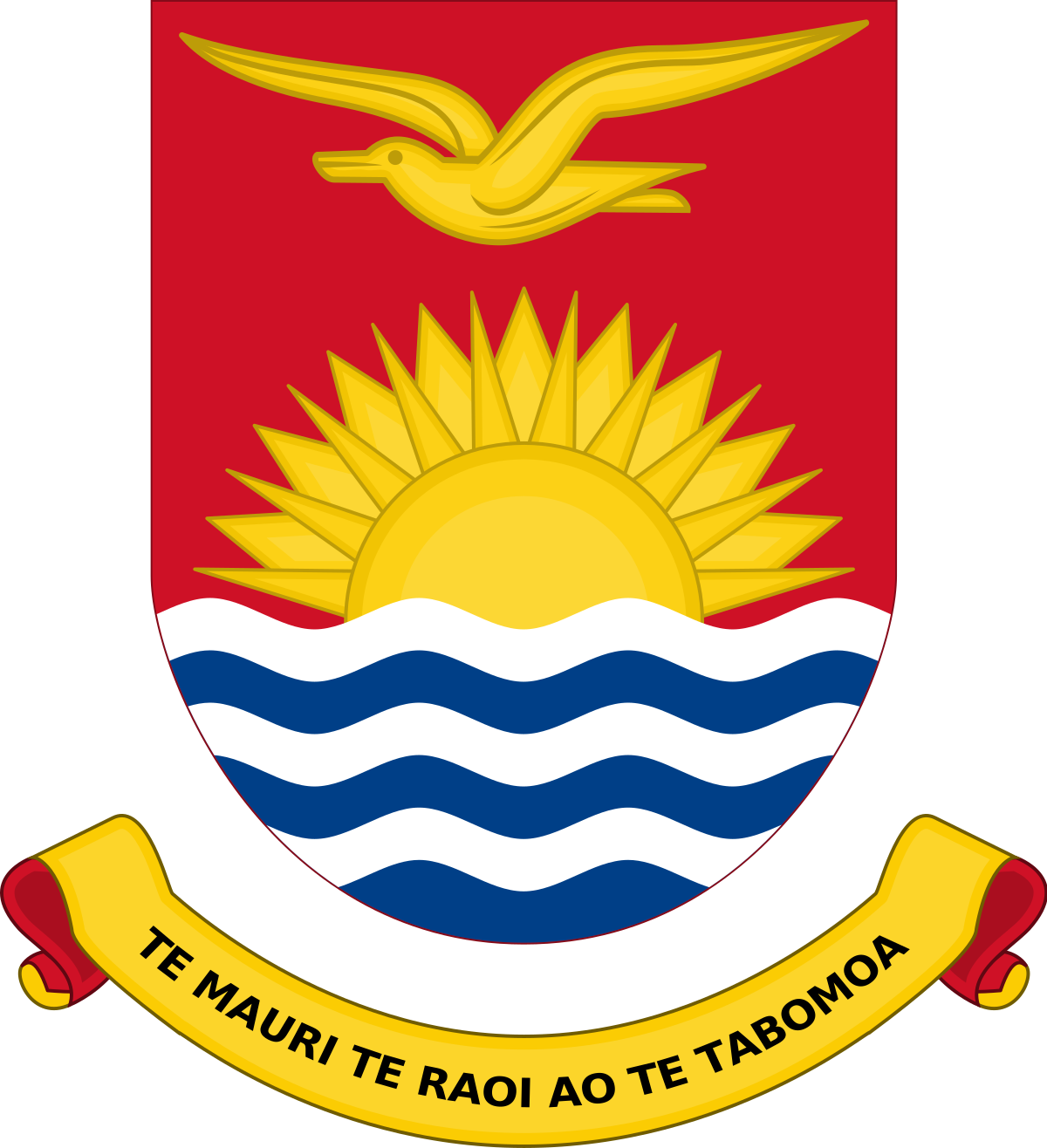 Kiribati Coat Of Arms (1200x1316)