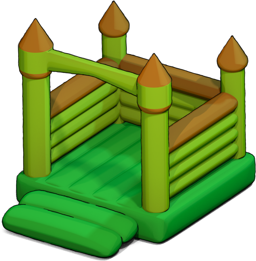 "jumping Castle" - Inflatable (1200x1200)