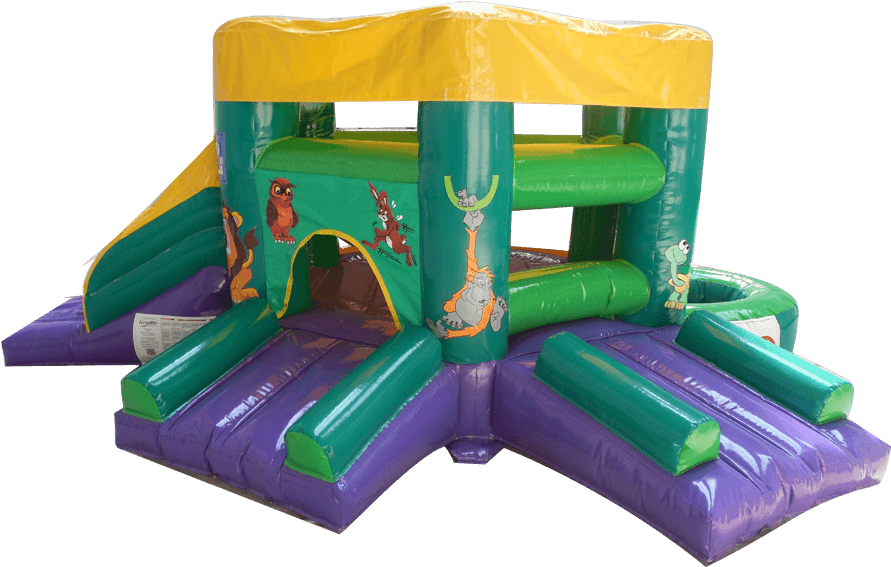 Hexagonal Toddler Bouncy Castle - Inflatable (1024x768)