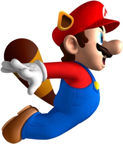 Raccoon Mario - Mario Ardilla Voladora P (415x487)