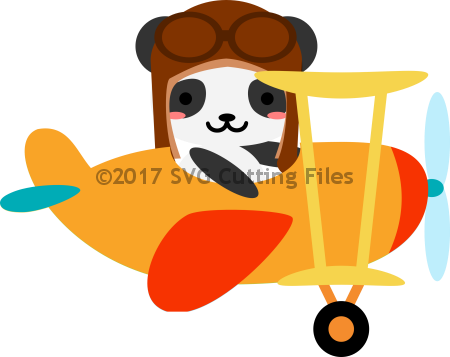 Aviator Panda - Giant Panda (450x357)