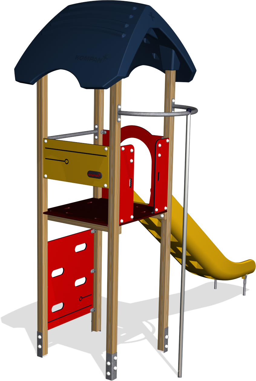 Playground Equipment Parks And Schools Kompan,kompan - Steel (846x1257)
