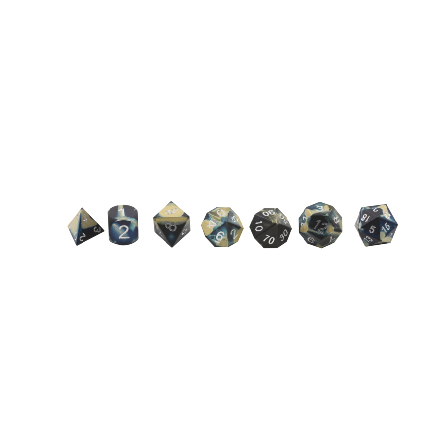 Wondrous Dice Set Of 7 Rpg Dice By Norse Foundry Precision - D20 System (900x900)