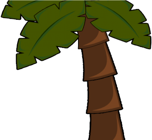 Cartoon Jungle Tree - Palm Tree Clip Art (640x480)