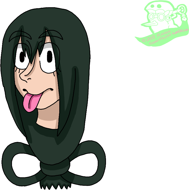 Bless Frog Girl By Kawaiimuzet - Cartoon (1024x768)