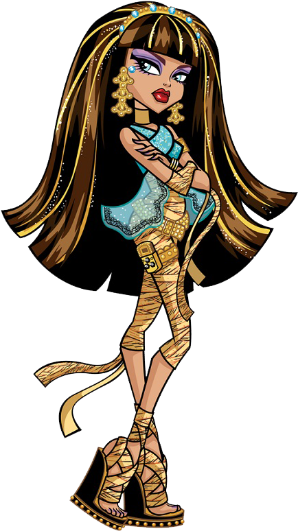 Monster High Artworks/png - Monster High Cleo De Nile Png (453x800)