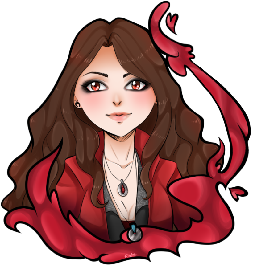 Wanda Maximoff By Evamccoy Wanda Maximoff By Evamccoy - Wanda Maximoff (1024x1024)