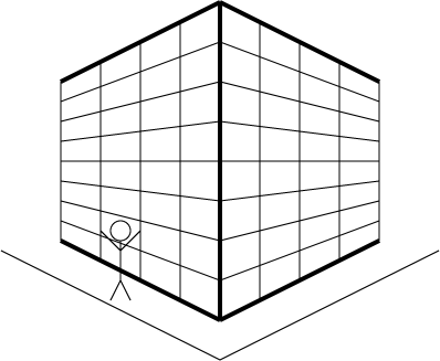 Introduction To Visual Ilusions - 2 Dimensional Drawing (398x327)