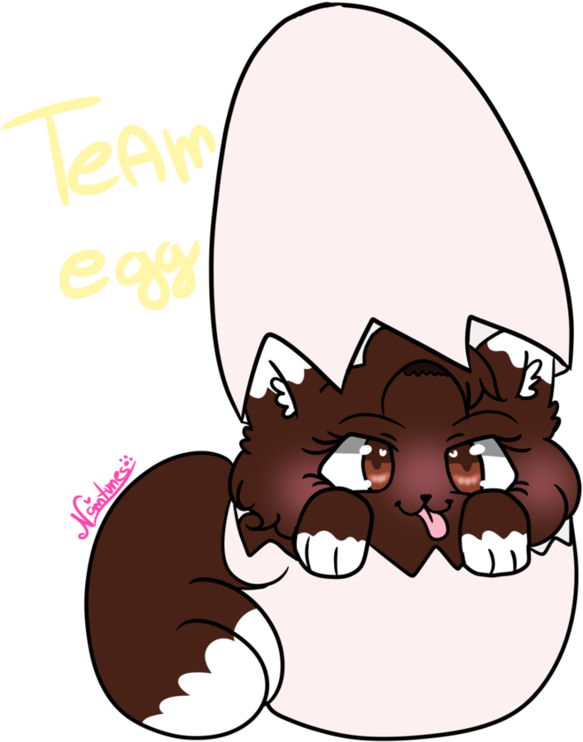 ~team Egg By Nini The Inkling - Cartoon (861x927)