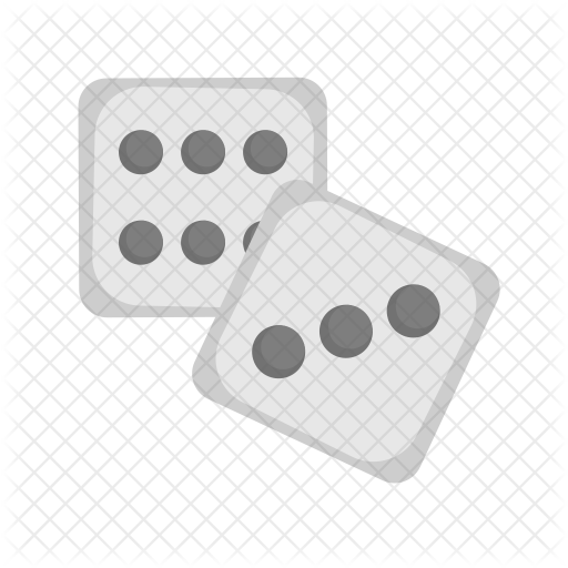 Dice Icon - Game Of Chance (512x512)
