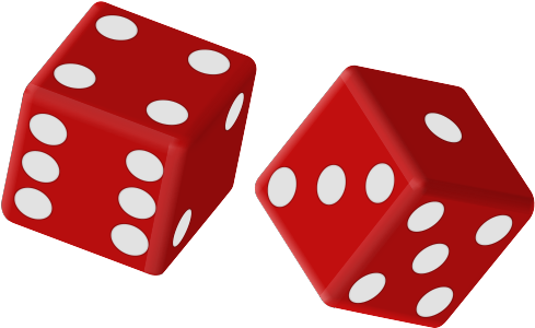 Shoot To Win Craps - Casino Dices Png (510x346)