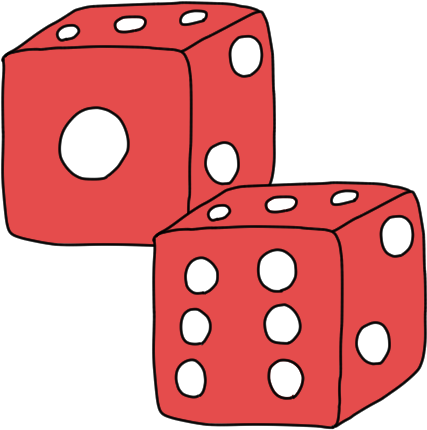 はじめてのtrpg（ソード・ワールド 2 - 0） - Dice (500x500)