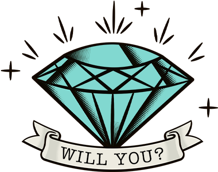 Fragrance Box Lock Rose Skull Hearts Anchor Birds Diamond - Tiffany Valentines Tattoos (500x500)