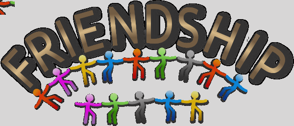 Friendship Clip Art Free Friendship Clipart Pictures - Friendship Clip Art Free Friendship Clipart Pictures (600x257)