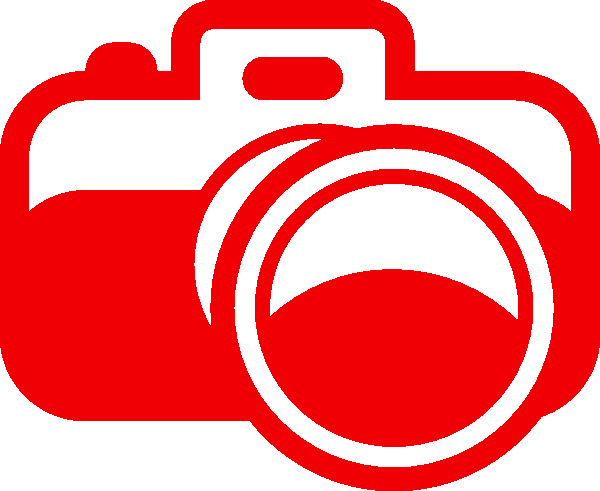 Galerie Montáží - Camera Icon Png Red (600x491)